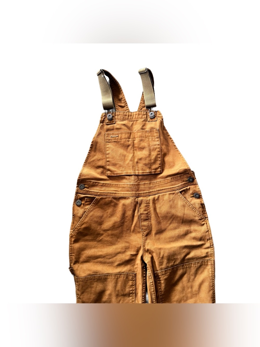 REI Co-op Trailsmith Women's 4 Overalls Canvas Double Knee Outdoor Gorpcore - Picture 4 of 7